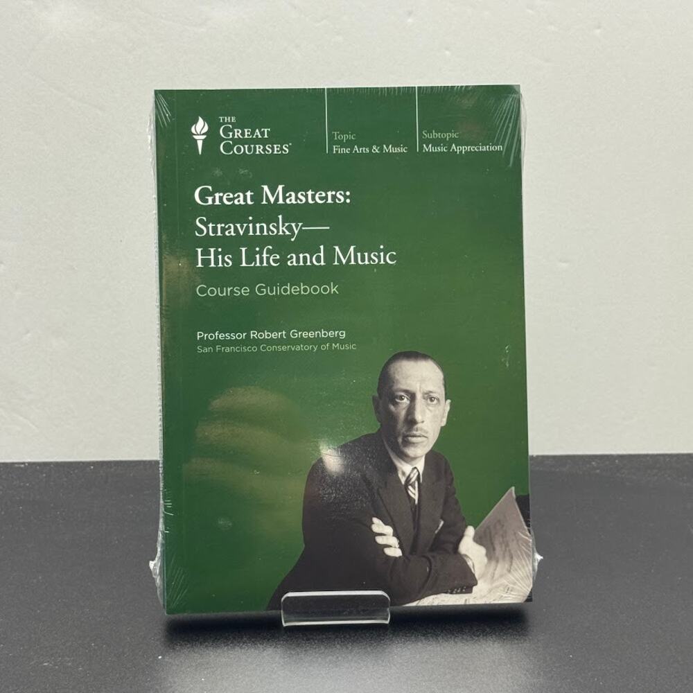 The Great Courses: Great Masters: Stravinsky—His Life and Music Guidebook DVD's